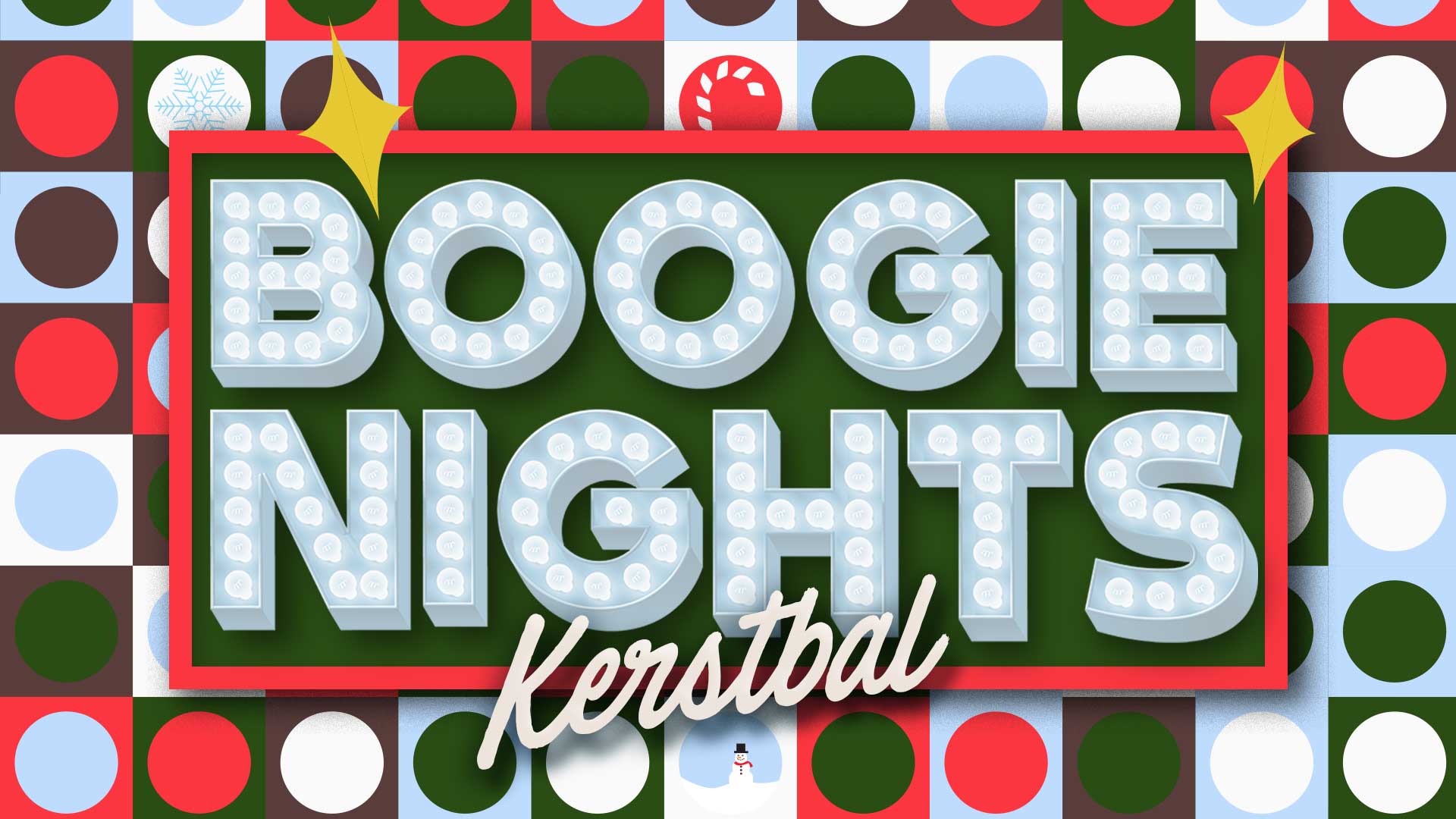 Boogie Nights Kerstbal
